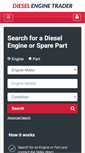 Mobile Screenshot of dieselenginetrader.com